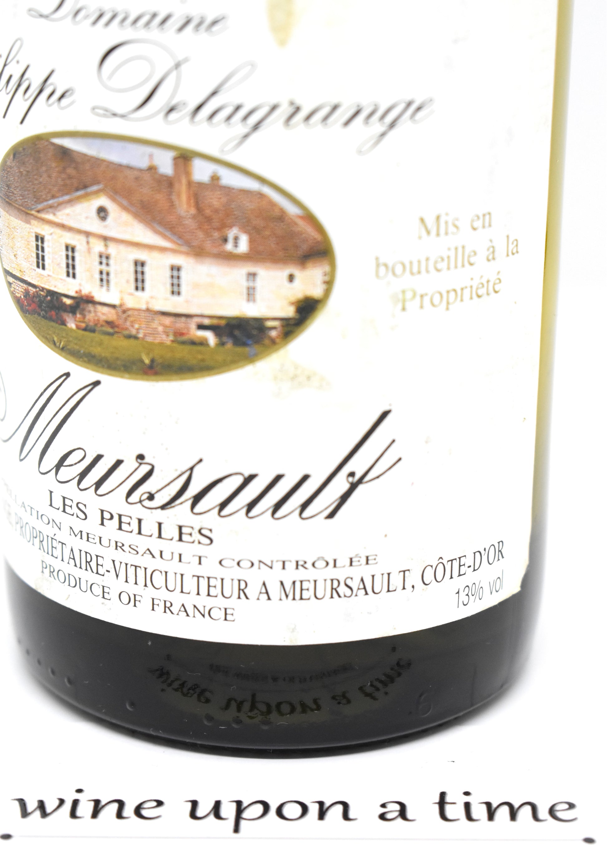 Meursault Les Pelles 1997, bouteille pour amateur de Meursault