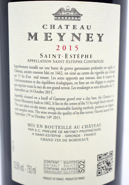 Meyney 2015 - Saint-Estèphe 