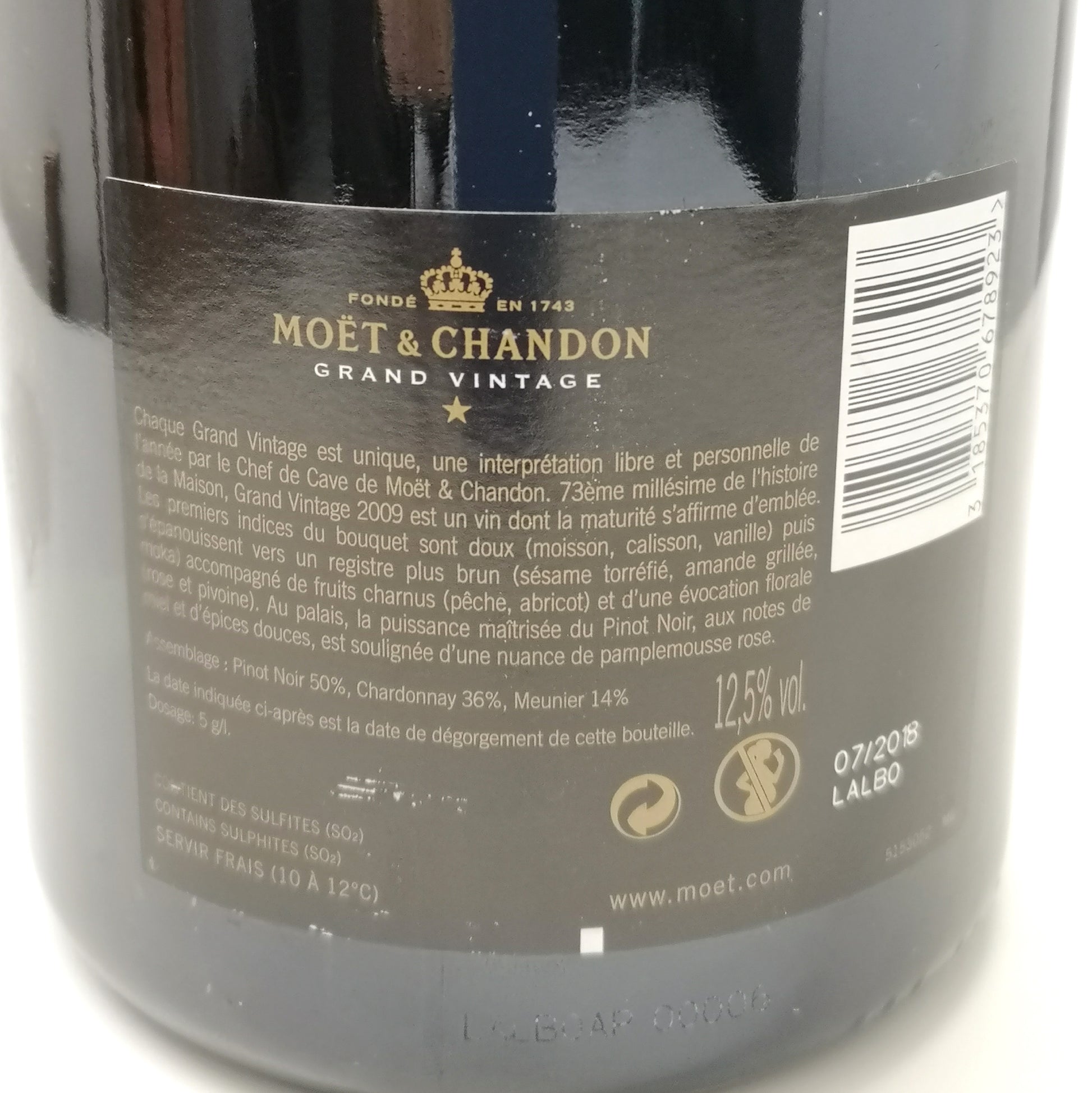 Dégustation Moet Grand Vintage 2009 - Magnum 
