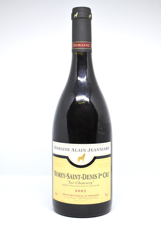 Morey-Saint-Denis 1er Cru "Les Chenevery" 2003 - Alain Jeanniard