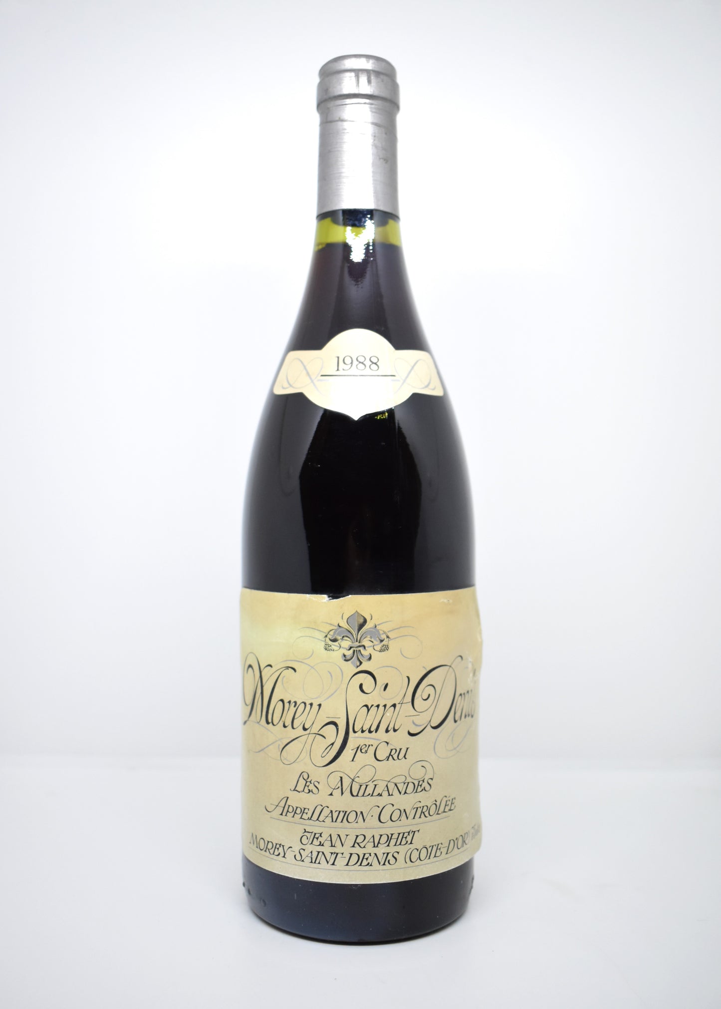 Bouteille Morey-Saint-Denis 1er Cru Les Millandes 1988 Jean Raphet