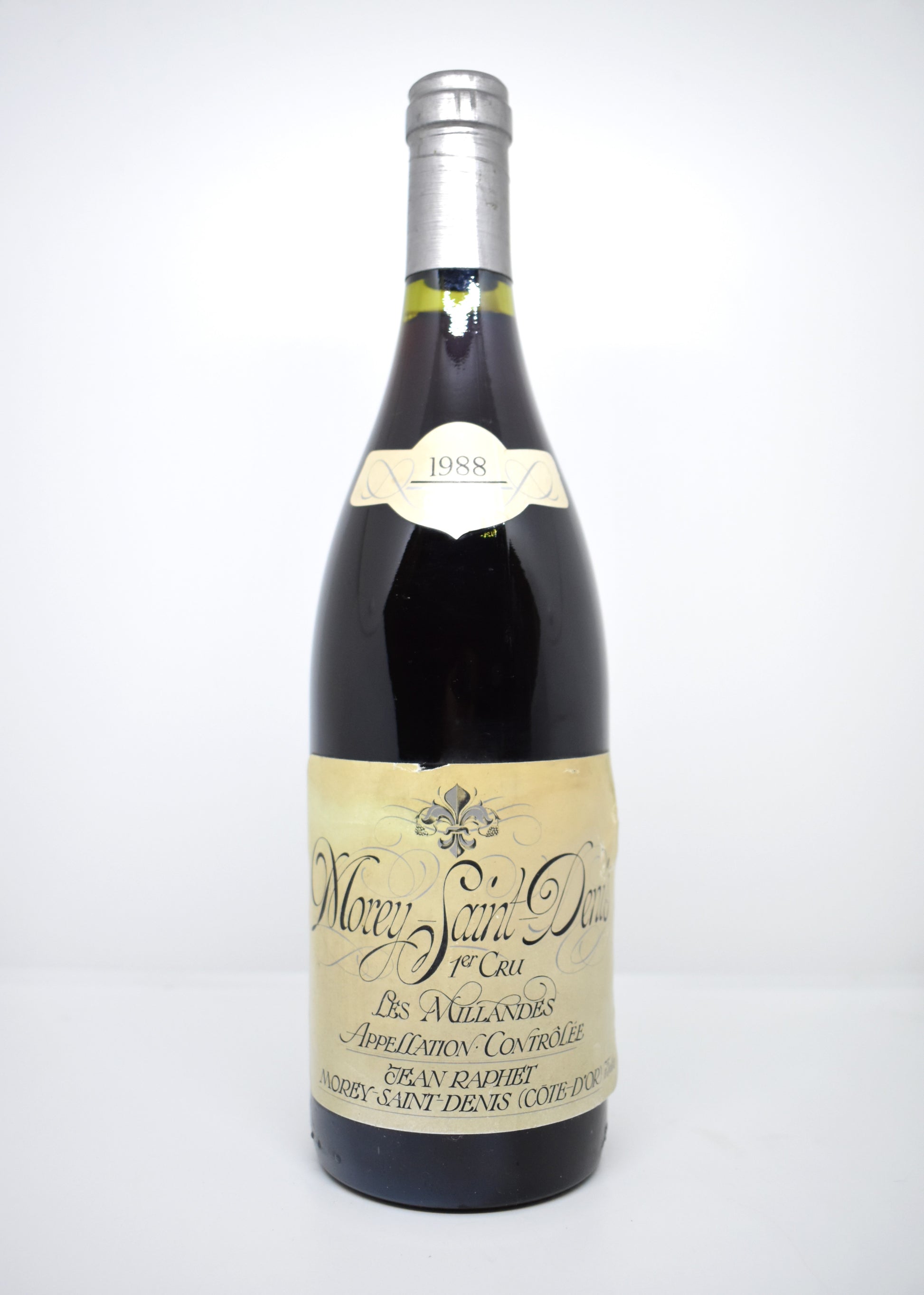 Bouteille Morey-Saint-Denis 1er Cru Les Millandes 1988 Jean Raphet