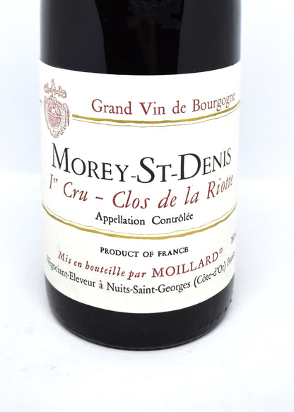 Morey-St-Denis 1er cru 1989 "Clos de la Riotte" - Moillard