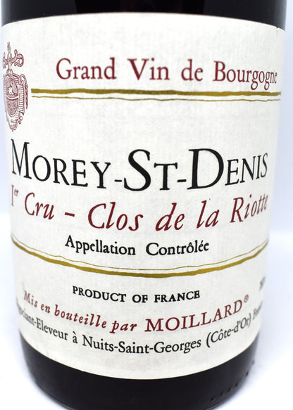 Morey-St-Denis 1er cru 1989 "Clos de la Riotte" - Moillard