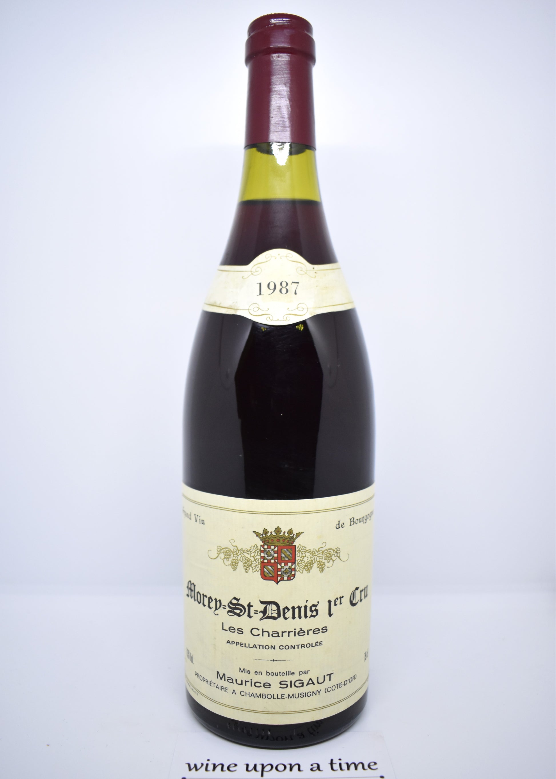 Morey Saint Denis 1er cru 1987 Les Charrières - Maurice Sigaut