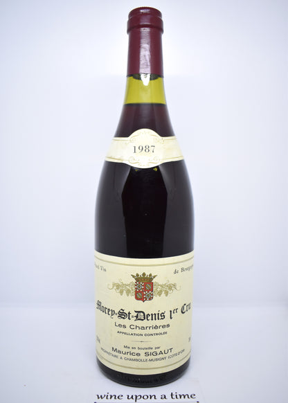 Morey Saint Denis 1er cru 1987 Les Charrières - Maurice Sigaut