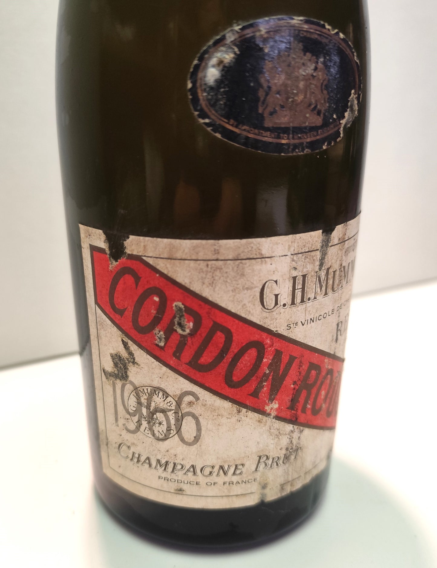 Mumm Brut Millesime 1966 - Champagne Cordon Rouge