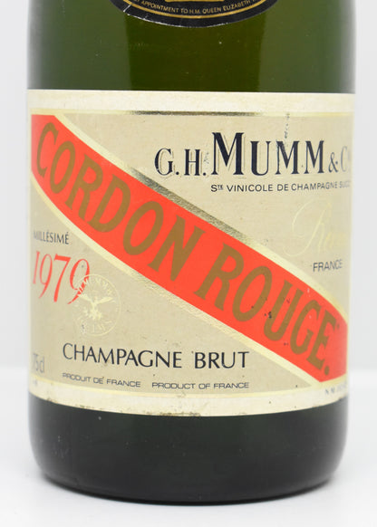 Buy Mumm Cordon Rouge 1979 vintage Champagne online