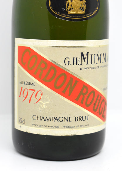 Cadeau anniversaire 1979 bouteille de Champagne parfaite