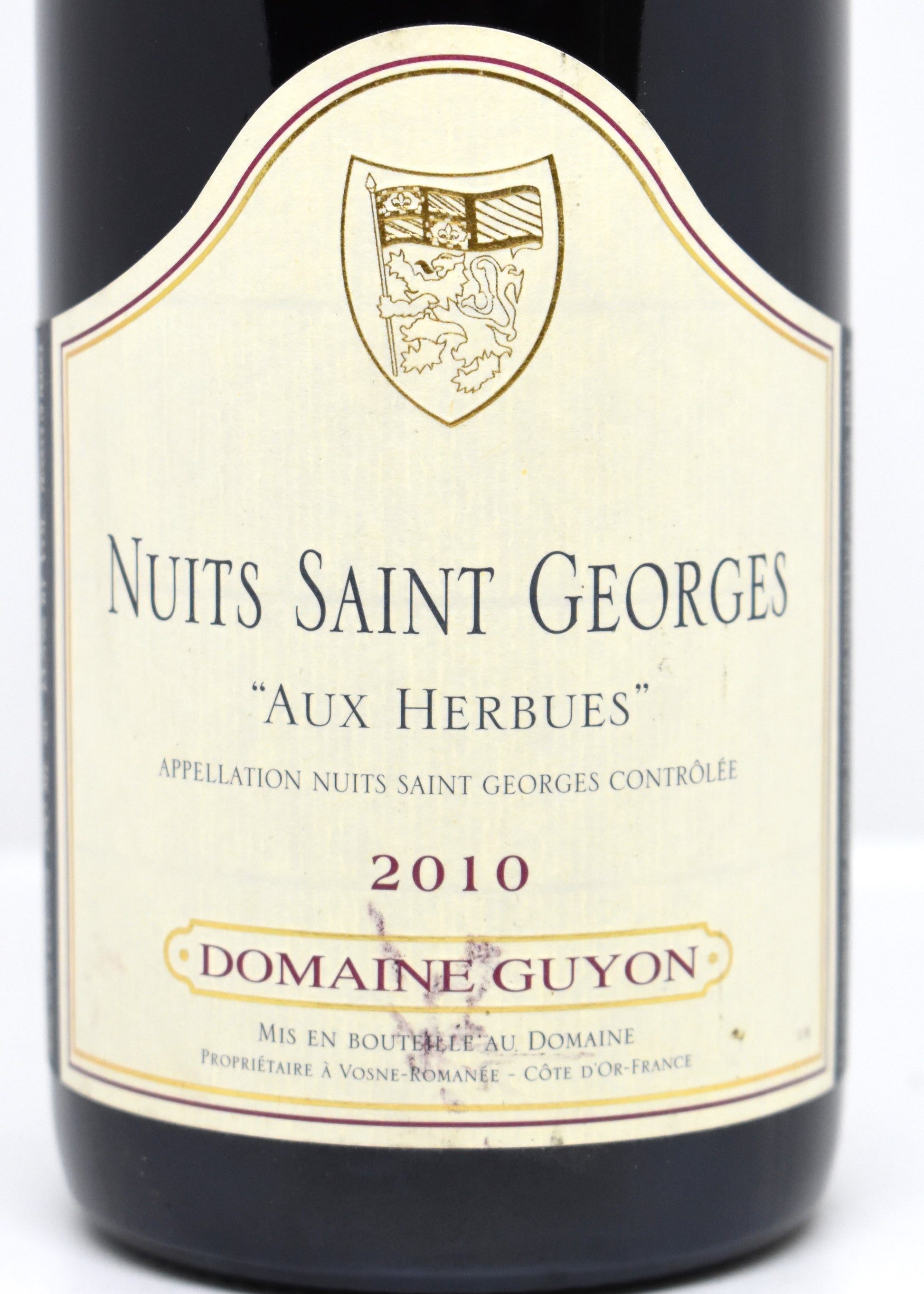 Vin de 2010 pour anniversaire ?