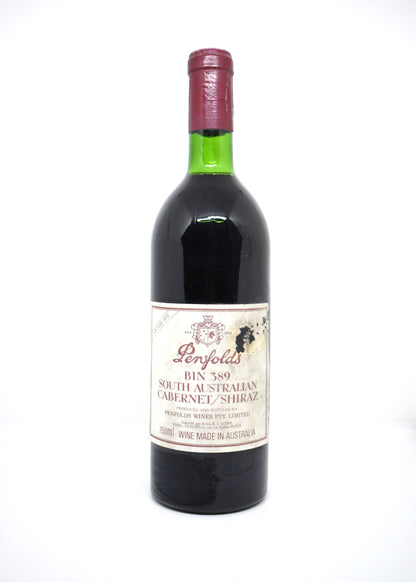 Bouteille rare Penfolds Bin 389 millésime 1979 - Grand vin d'Australie