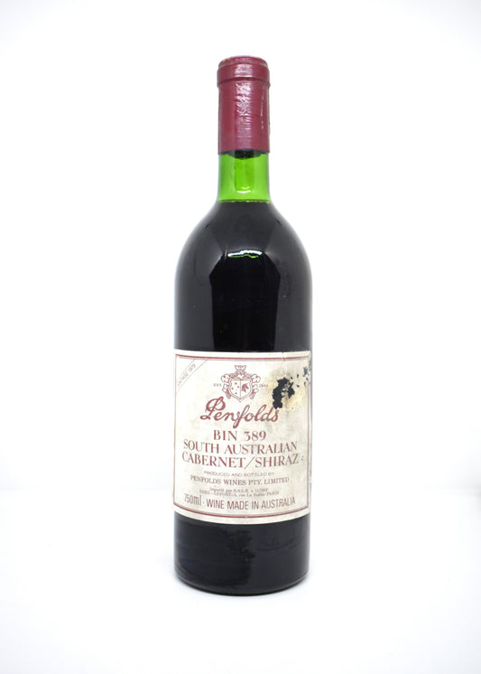 Bouteille rare Penfolds Bin 389 millésime 1979 - Grand vin d'Australie
