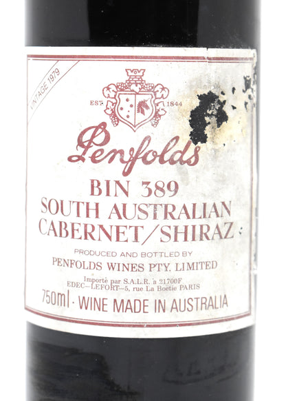 Penfolds Bin 389 1979 Cabernet Shiraz - Idée cadeau d'anniversaire vin de collection