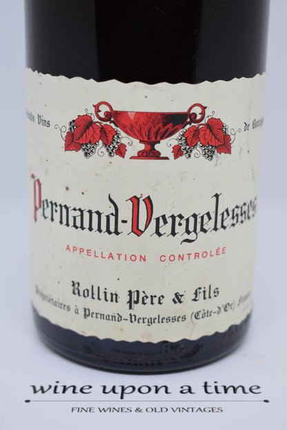 Pernand-Vergelesses 1986 - Domaine Rollin Père & Fils