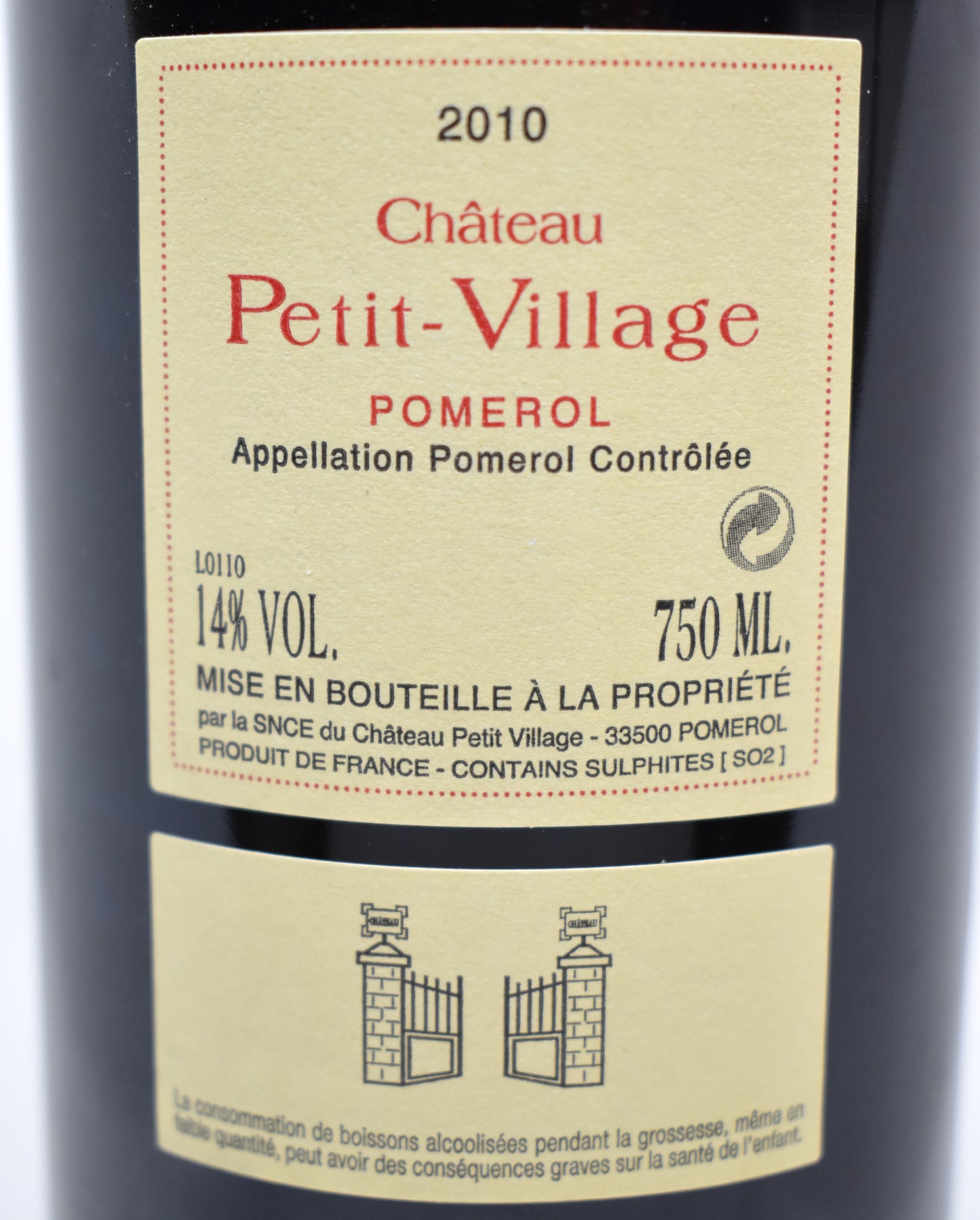 Chateau Petit-Village 2010 - Pomerol