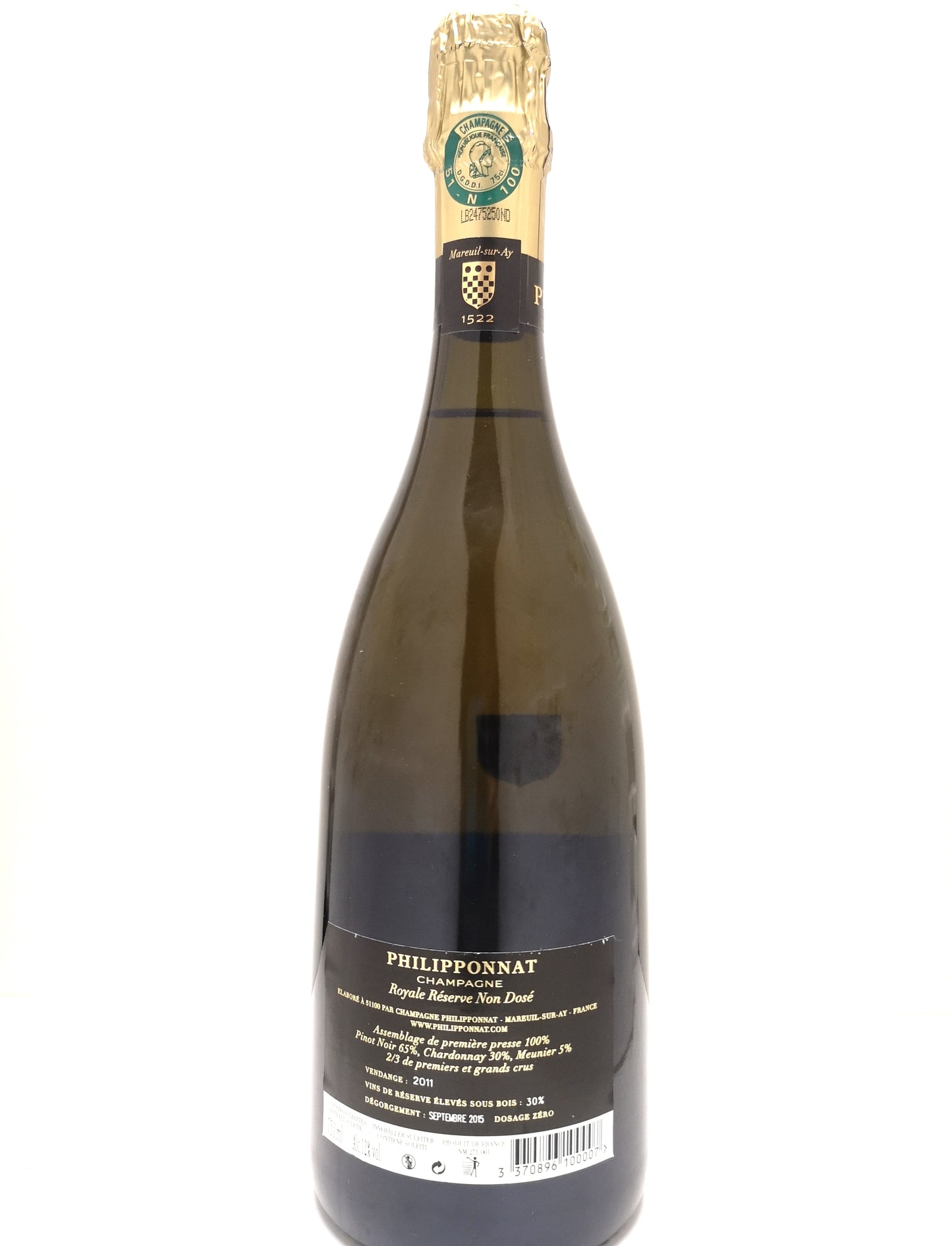 Champagne Philipponnat - Royale reserve undosed 2011 harvest