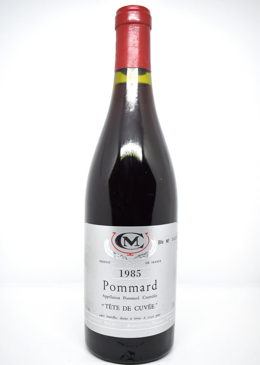 Pommard Tete de Cuvee 1985 Domaine Christian Michel bottle rare Burgundy wine