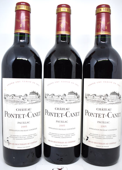 Château Pontet-Canet 1995, stock limité, provenance soignée