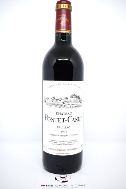 Pontet-Canet 1995, Pauillac, cadeau 1995, grand classique
