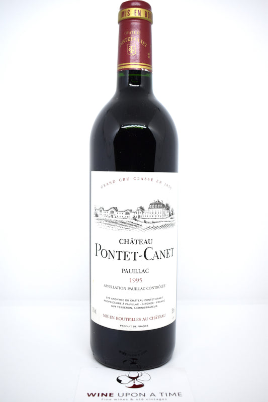Pontet-Canet 1995, Pauillac, cadeau 1995, grand classique