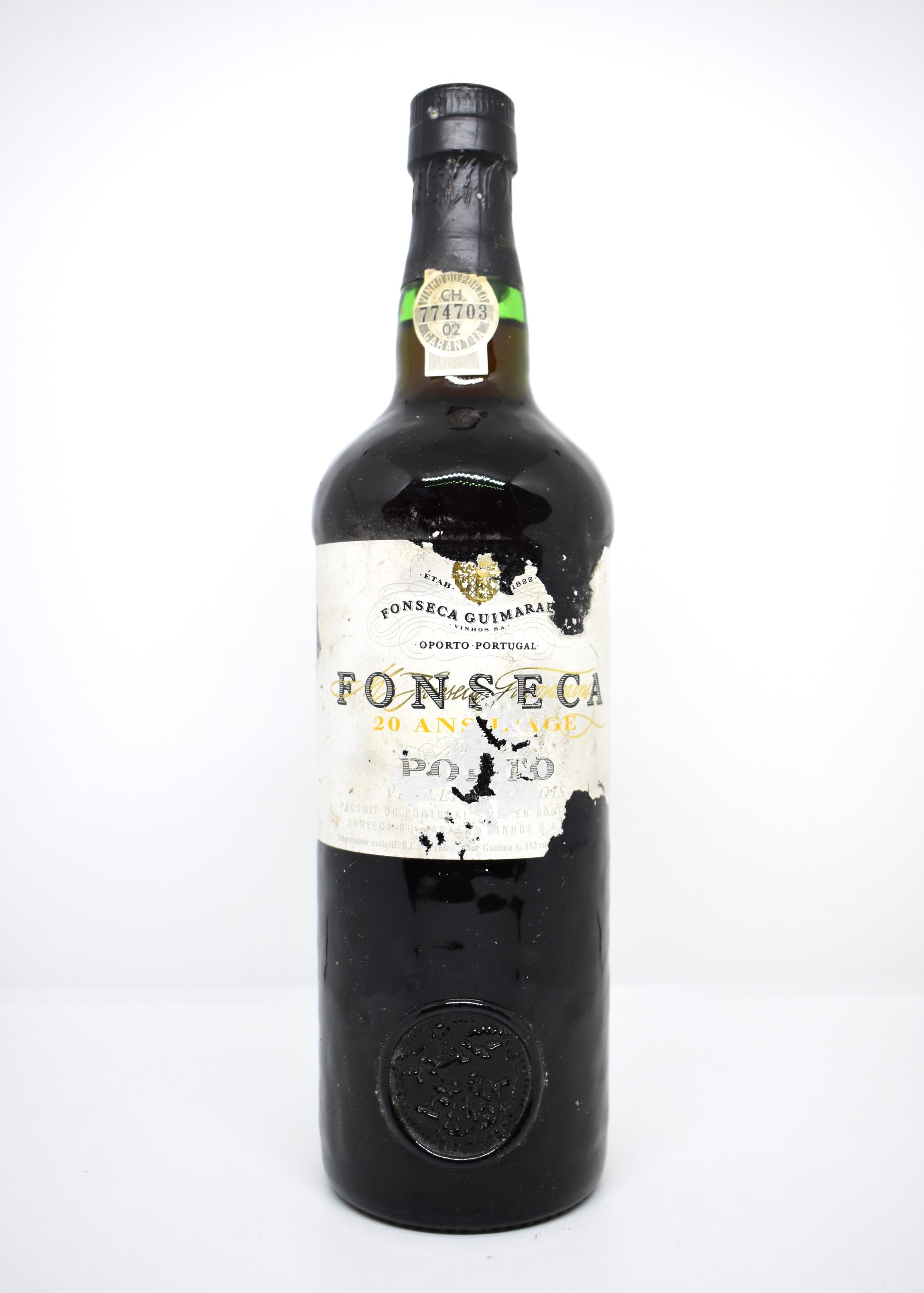 Porto Fonseca Guimaraens 20 ans d’âge à vendre