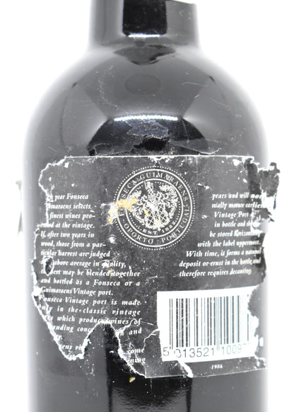 Porto millésimé 1986 au meilleur prix