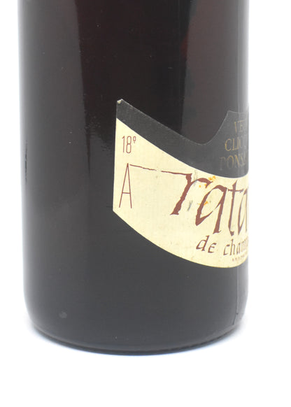 Ratafia de Champagne bouchage capsule couronne