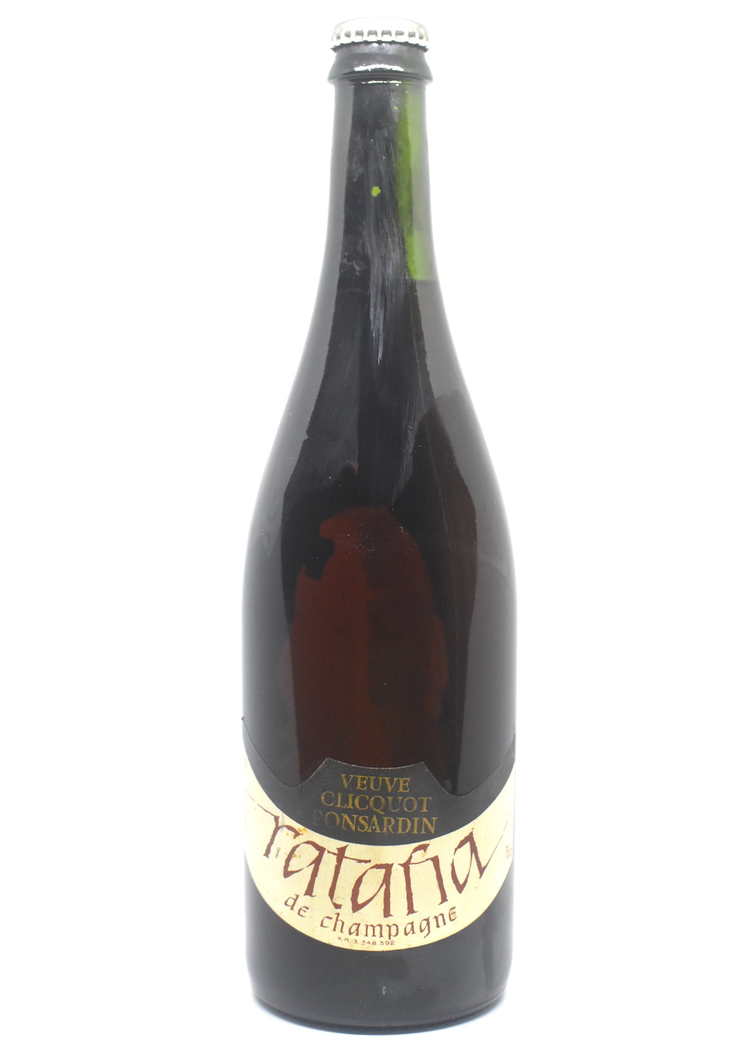 Bouteille de Ratafia de Champagne Veuve Clicquot historique