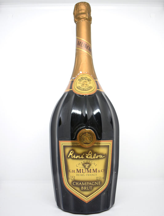 René Lalou 1985 Magnum - Champagne G.H. Mumm & Cie - Coffret Bois