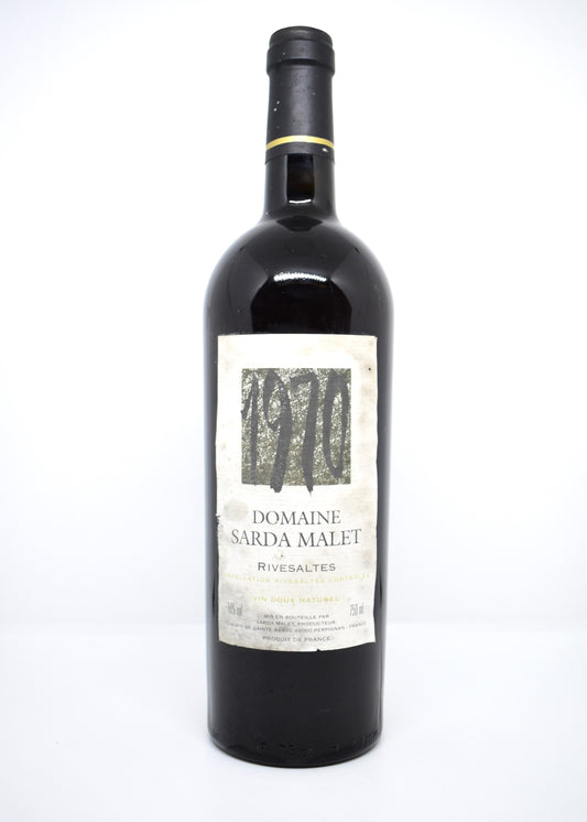 Rivesaltes 1970 - Sarda Malet - Vin doux naturel