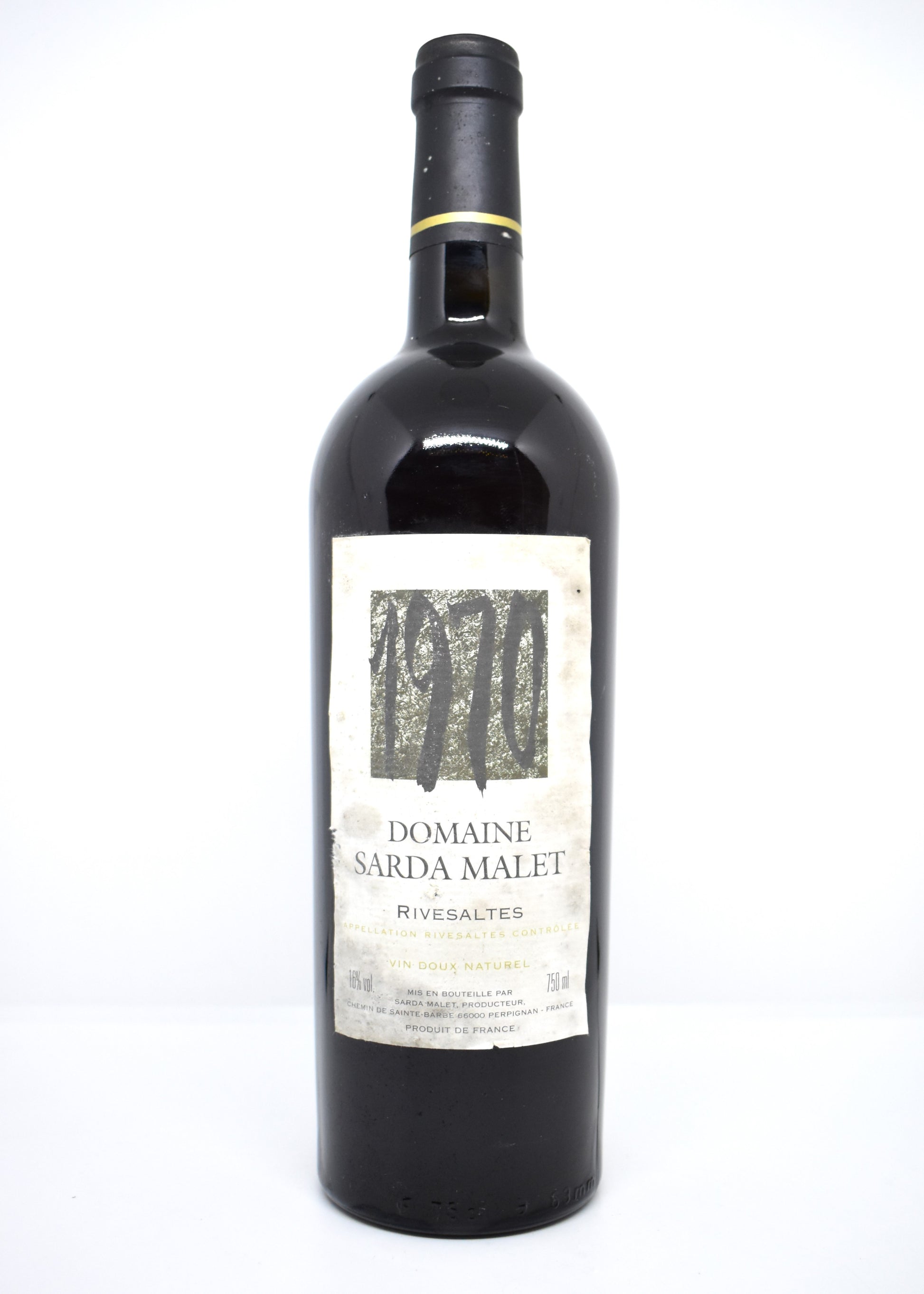 Domaine Sarda Malet millésime 1970
