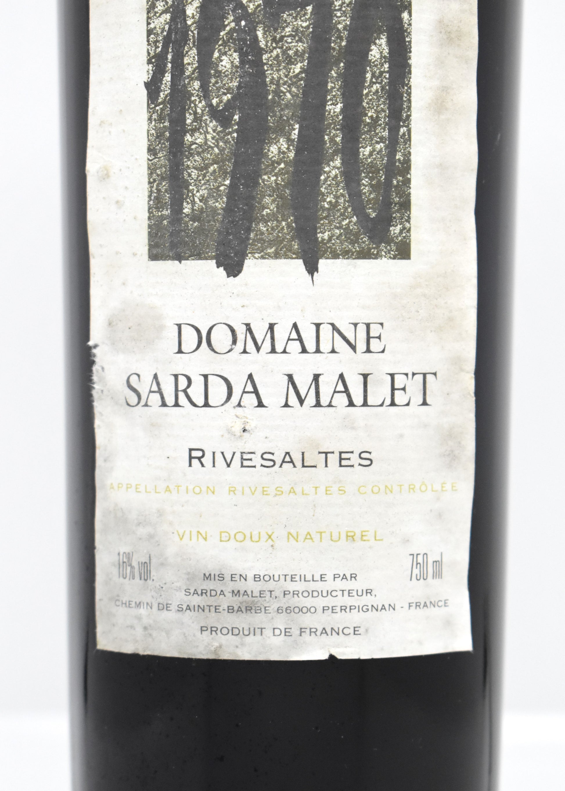 Offrir un vin doux de 1970 ? Rivesaltes
