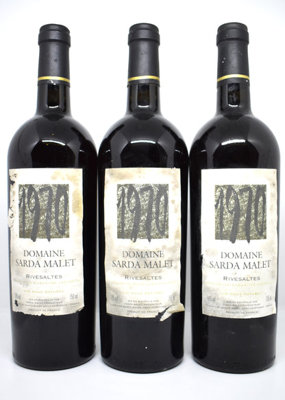 WineUponATime acheter Rivesaltes 1970