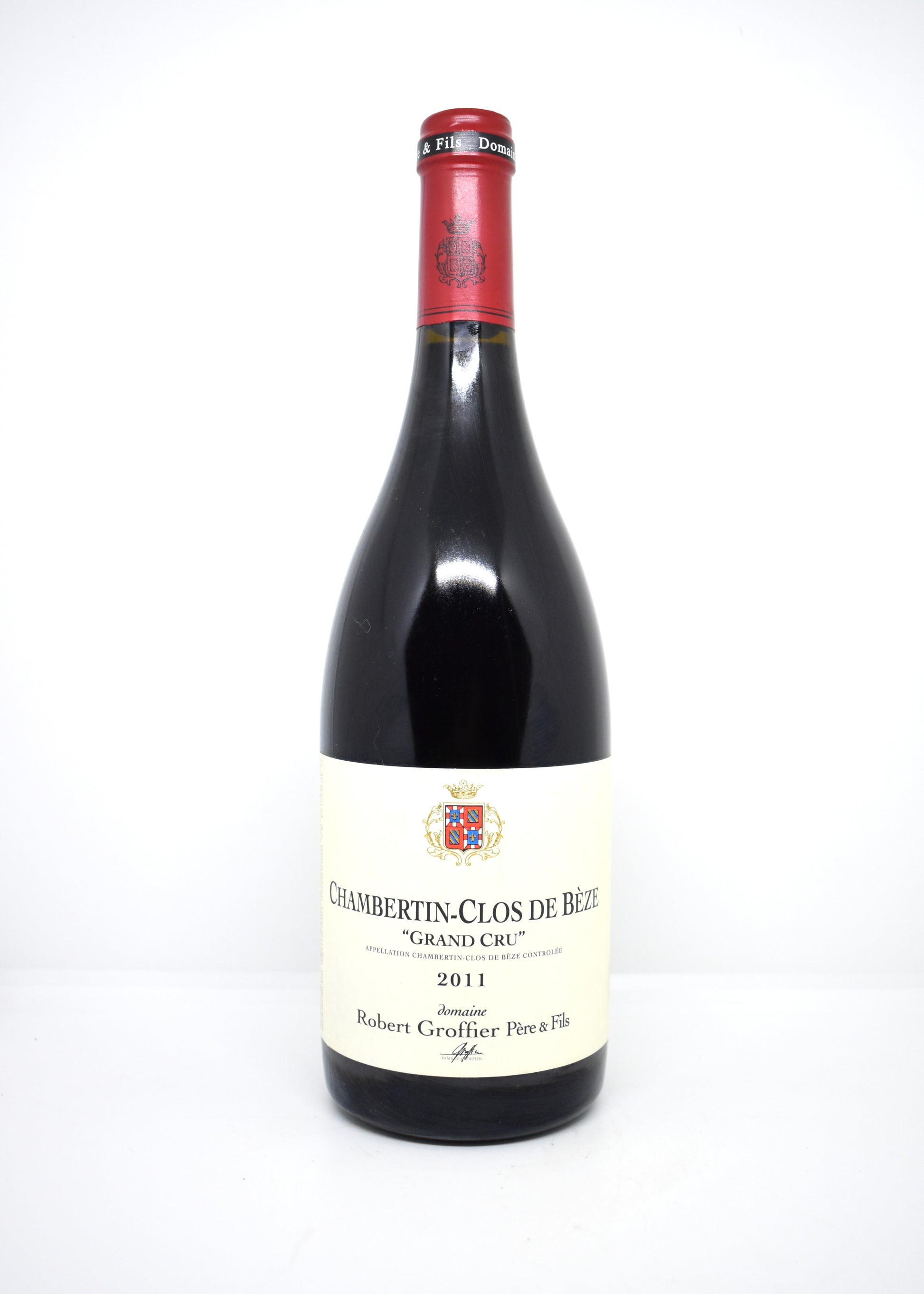 Chambertin Clos de Bèze Groffier 2011 - Flacon d'exception stocké sous température contrôlée