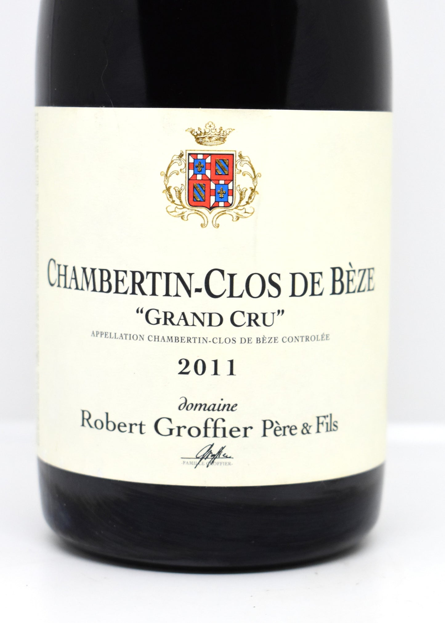 Buy Chambertin Clos de Bèze Groffier 2011 premium wine online Switzerland - Geneva Zurich Basel delivery