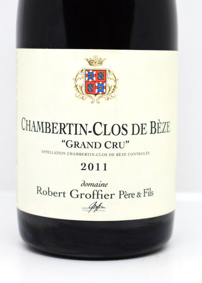 Buy Chambertin Clos de Bèze Groffier 2011 premium wine online Switzerland - Geneva Zurich Basel delivery