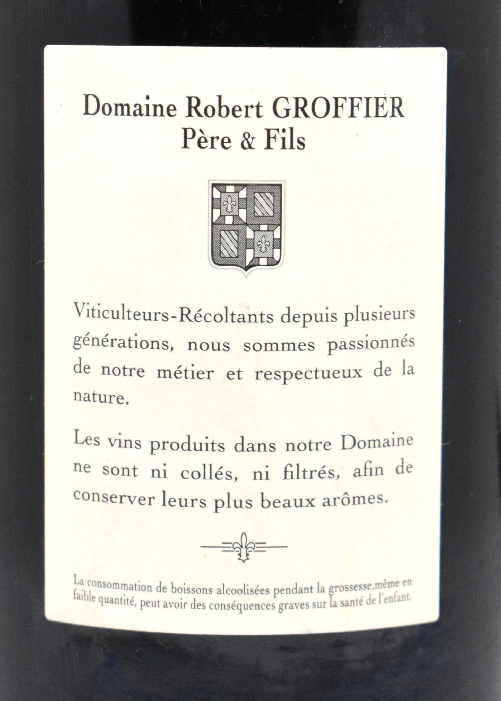 Rare vintage wine collection - Online shop Switzerland - Chambertin Clos de Bèze Groffier 2011