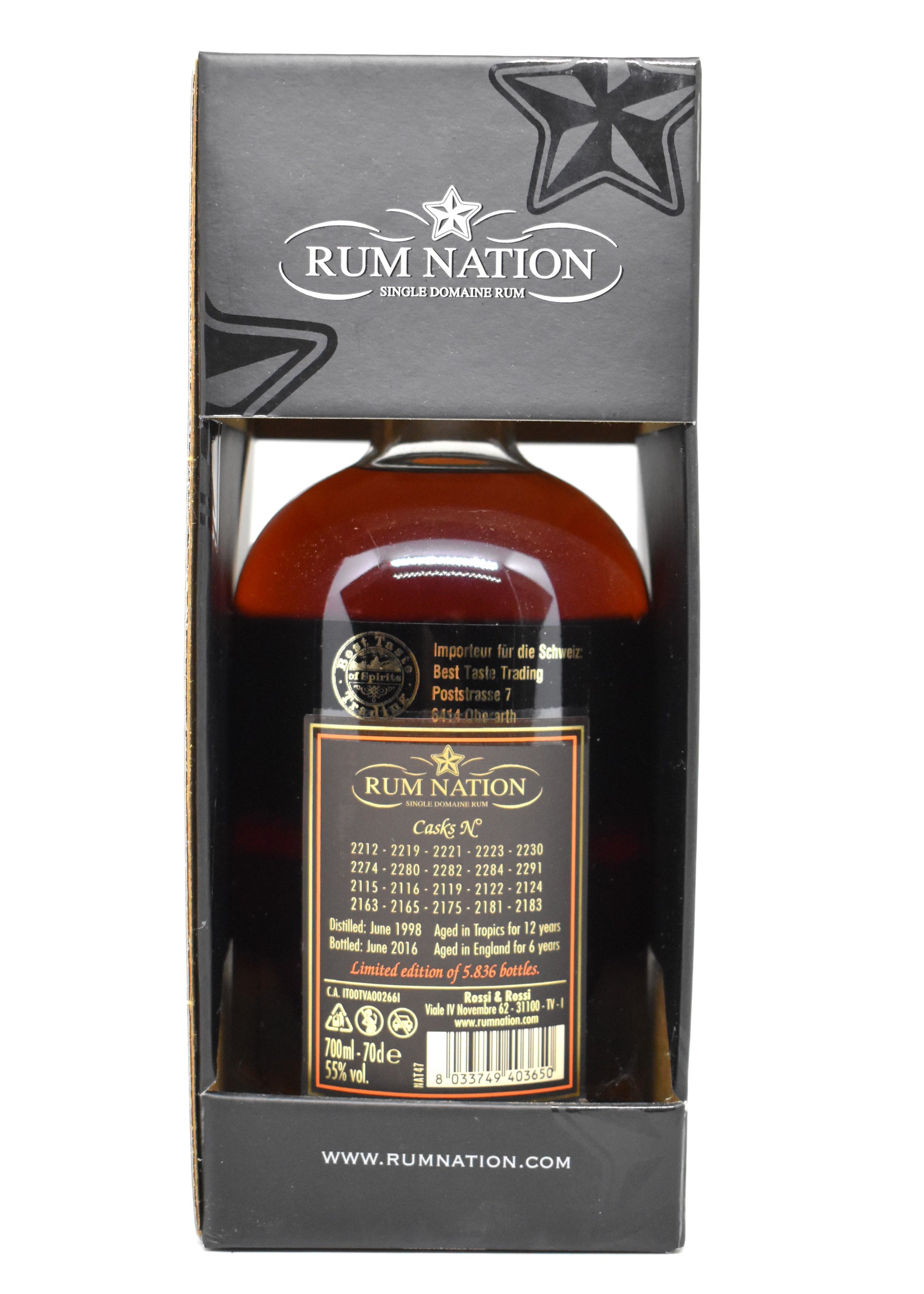 Rum Caroni 18 ans prix ?