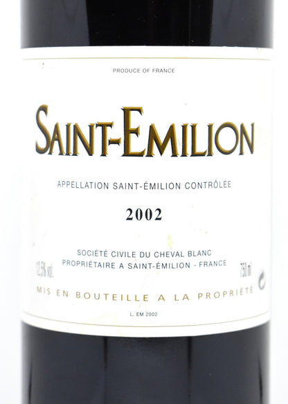 Acheter vin rare Société Civile Cheval Blanc
