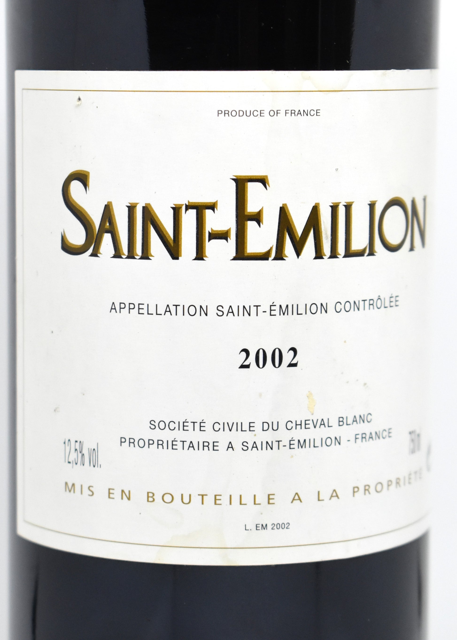 Offrir une bouteille de collection 2002