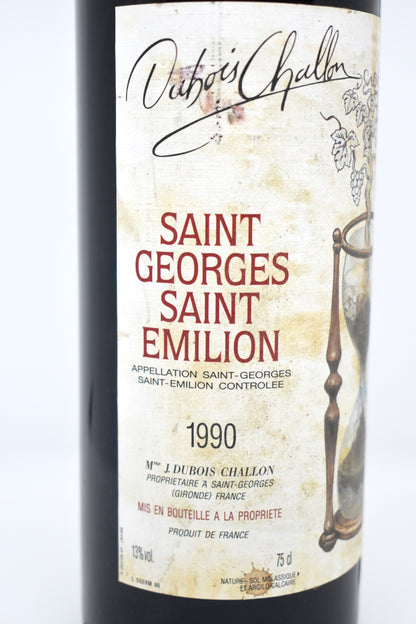 Saint-Georges-Saint-Émilion 1990, livraison rapide, prêt à offrir