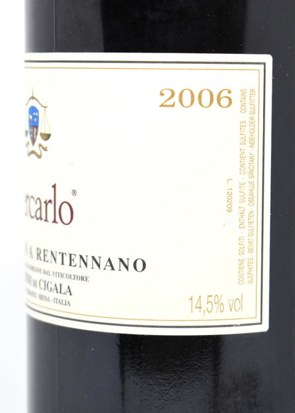 Idée cadeau vin d exception grand cru toscan millésime 2006 Percarlo San Giusto a Rentennano
