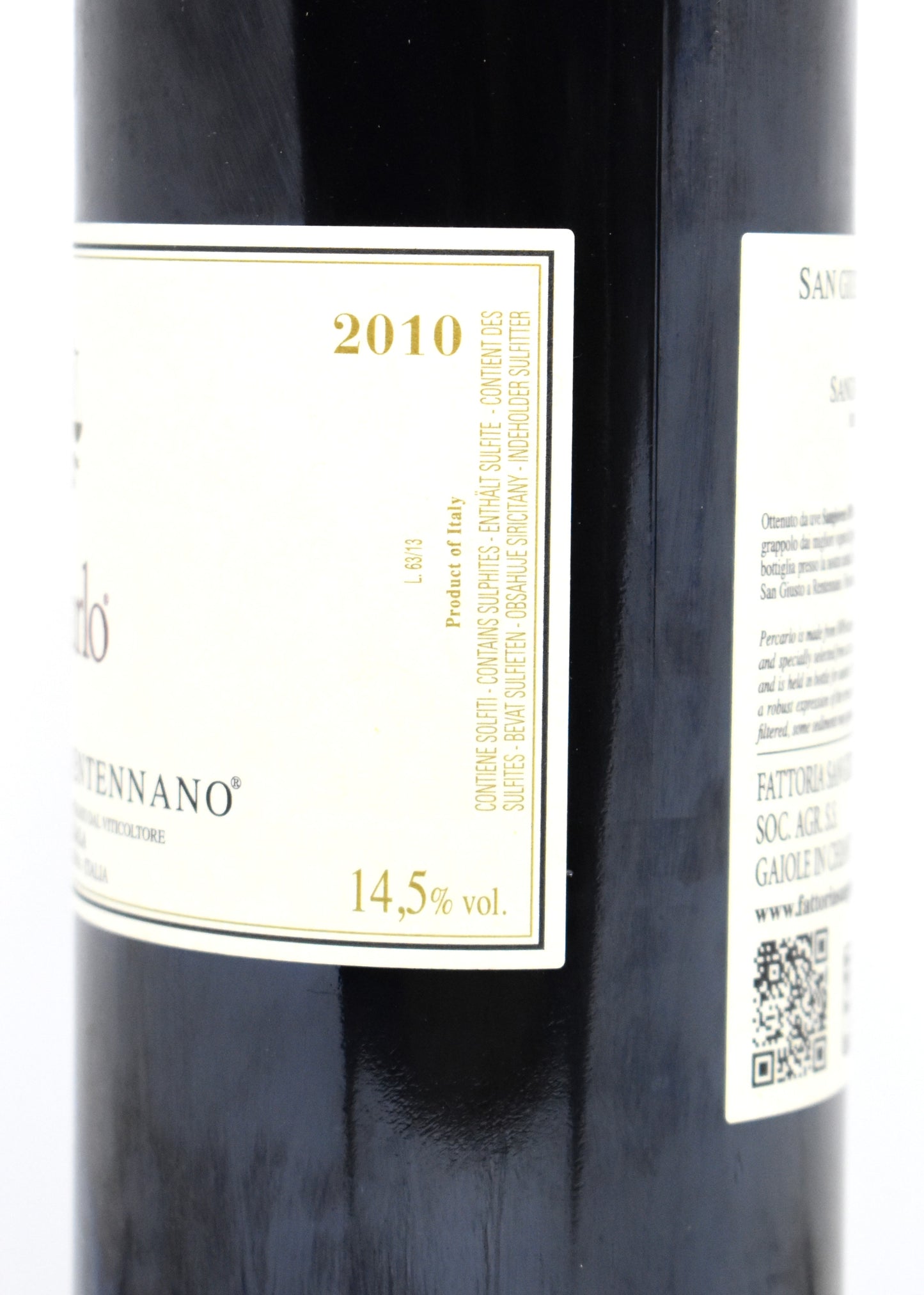Idée cadeau vin d exception millésime 2010 toscan pour anniversaire acheter une bouteille de Percarlo 2010