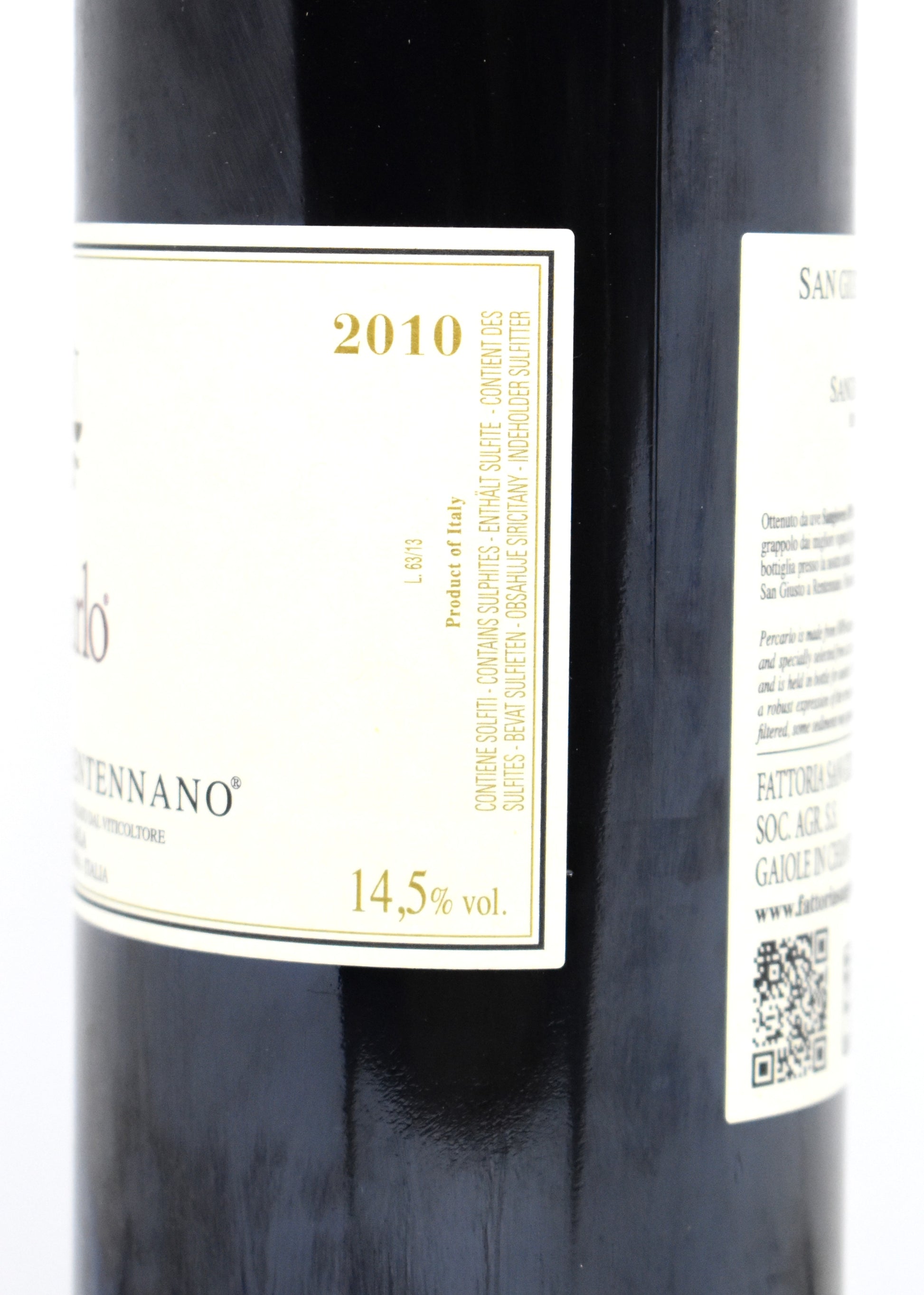 Idée cadeau vin d exception millésime 2010 toscan pour anniversaire acheter une bouteille de Percarlo 2010