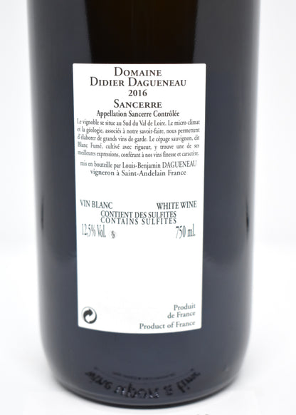 Sancerre 2016 - Dagueneau - En Chailloux
