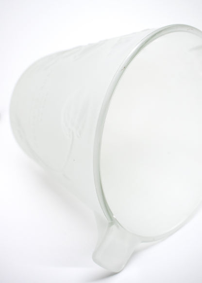 Photographie du seau à champagne vintage Perrier-Jouët verre fumé