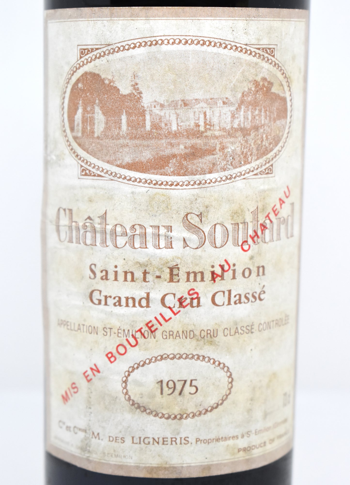 Vin rare Saint-Émilion 1975 à vendre