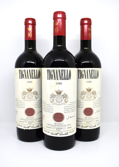 Offer an Italian wine vintage 1980