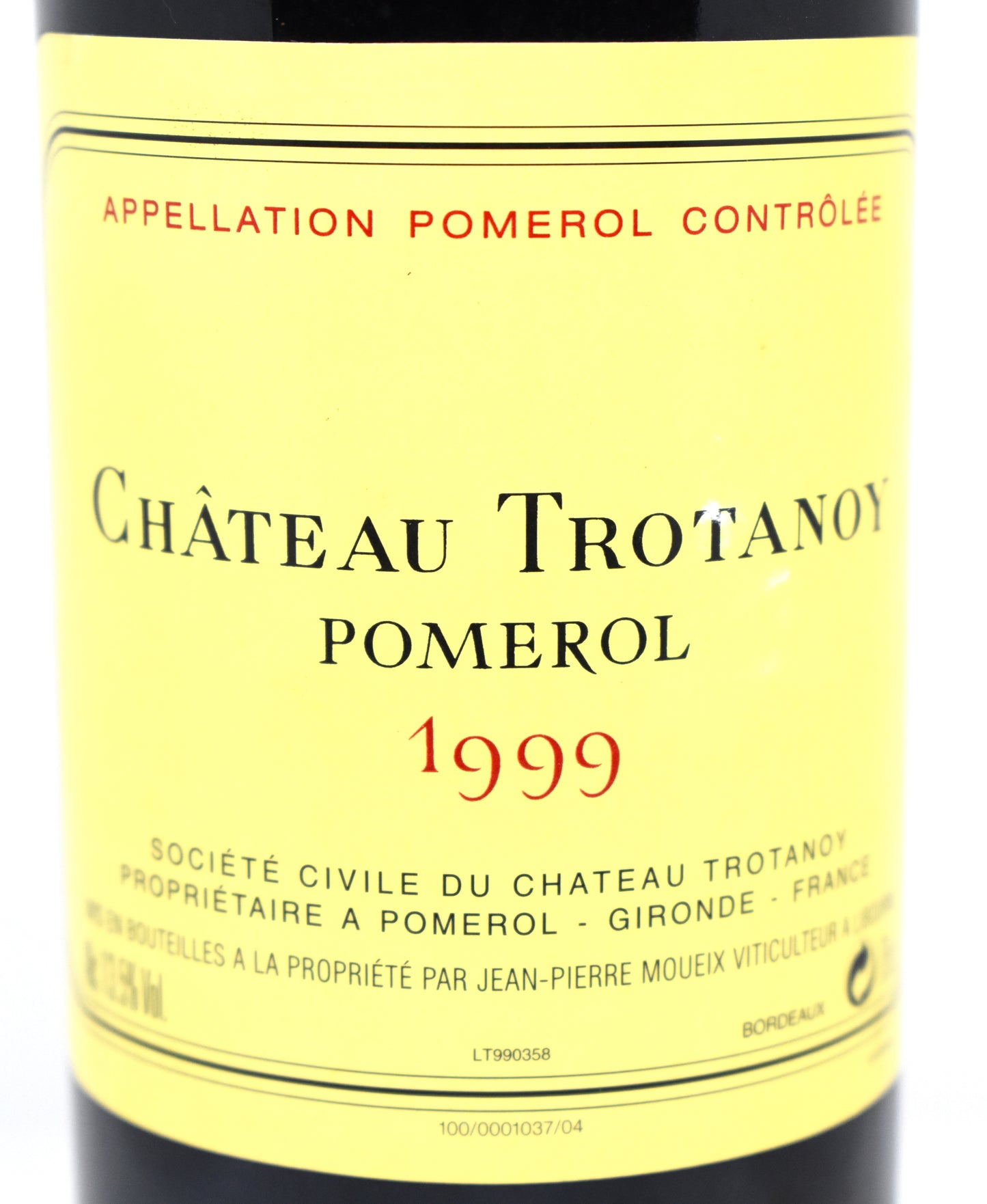 Château Trotanoy 1999, Pomerol, cadeau 1999, grand classique