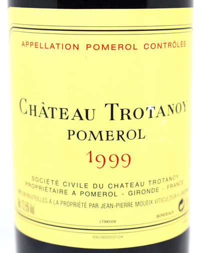 Château Trotanoy 1999, Pomerol, cadeau 1999, grand classique
